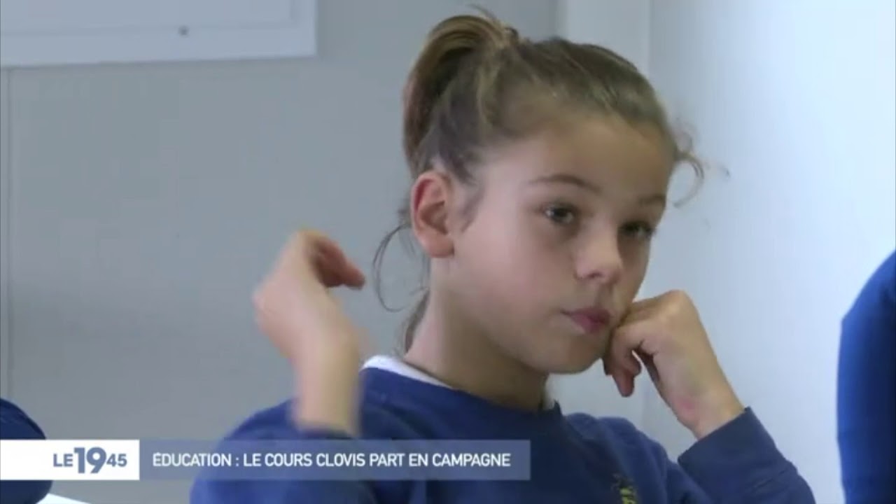 Le cours Clovis au JT de M6 !