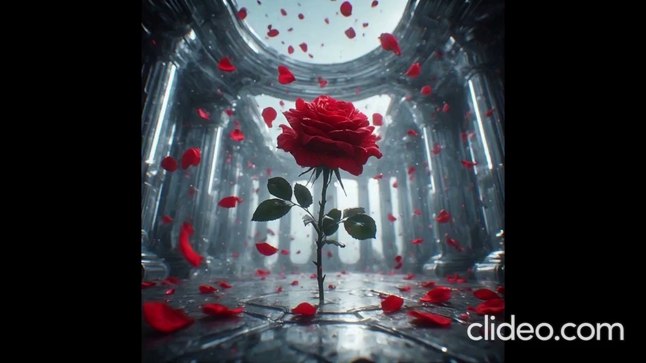 Rose petals of love