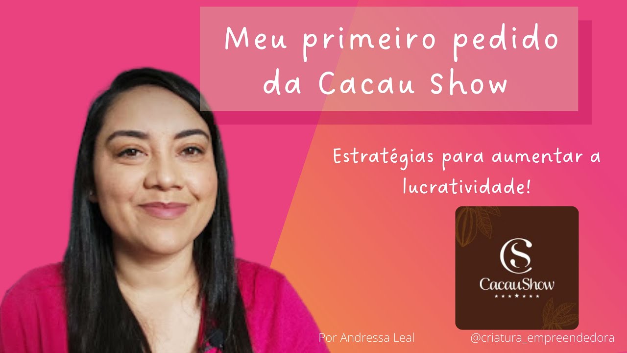 Como vender Cacau Show - meu primeiro pedido - estratégia de venda para a páscoa e dia das mães.