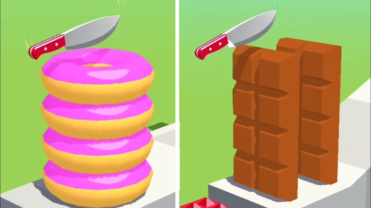 Slice It All Gameplay! Satisfying and Relaxing ASMR Slicing Video NEW UPDATE