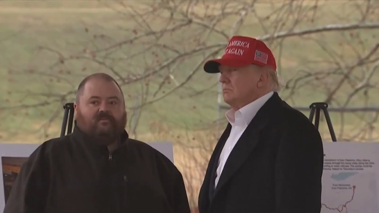 Toxic train derailment in Ohio spurs political visit from Donald Trump