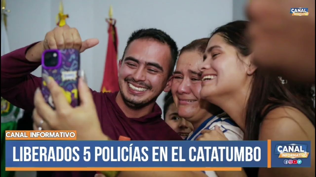 🚨 Liberados 5 Policías que estaban retenidos en el Catatumbo desde el 6 de enero del 2026.