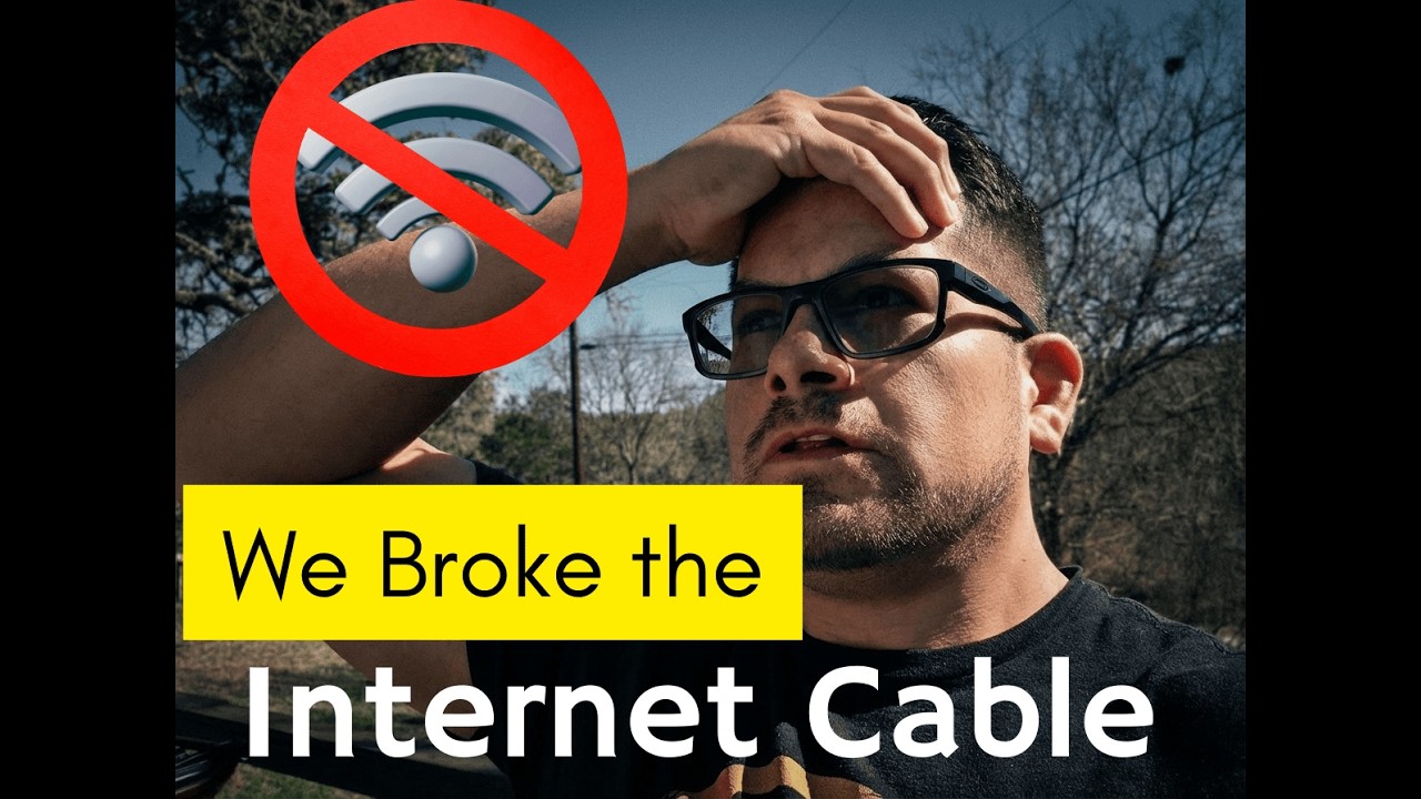 Excavation Day Disaster? Neighbor’s Internet Line Hit