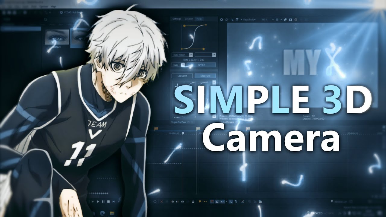 Simple 3d Camera Tutorial Sony Vegas Pro