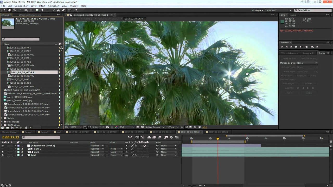 Importing and Exporting Image Sequences - After Effects Tutorial