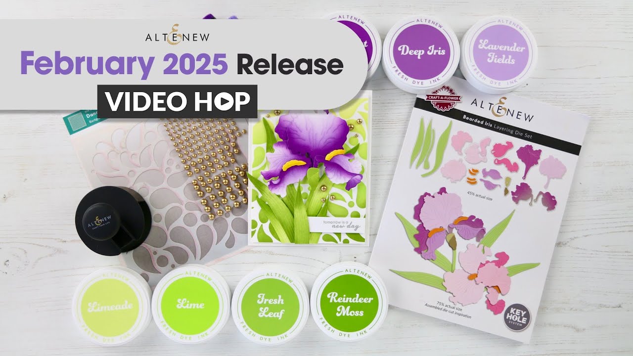 Altenew February Release Video Hop and GIVEAWAY!!