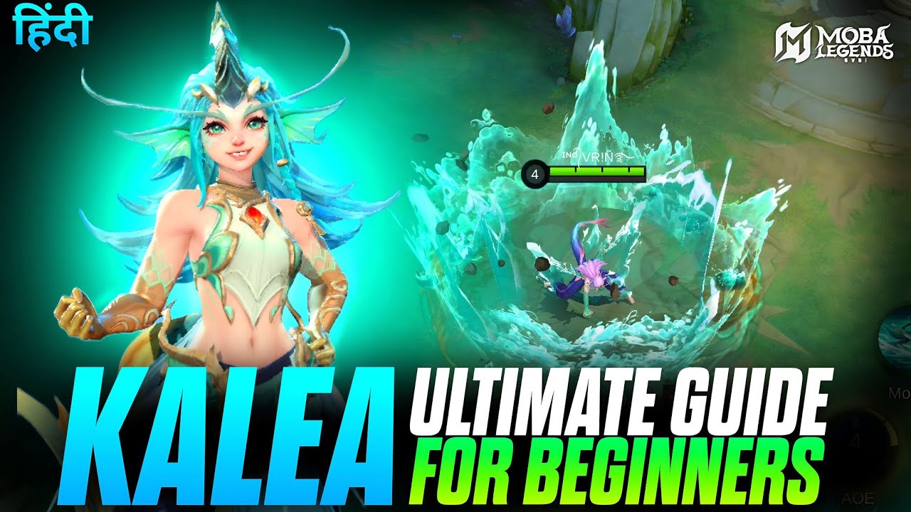 NEW OP FIGHTER/TANK HERO - KALEA COMPLETE GUIDE IN ENGLISH | MOBA LEGENDS 5V5 VRIN TUTORIAL