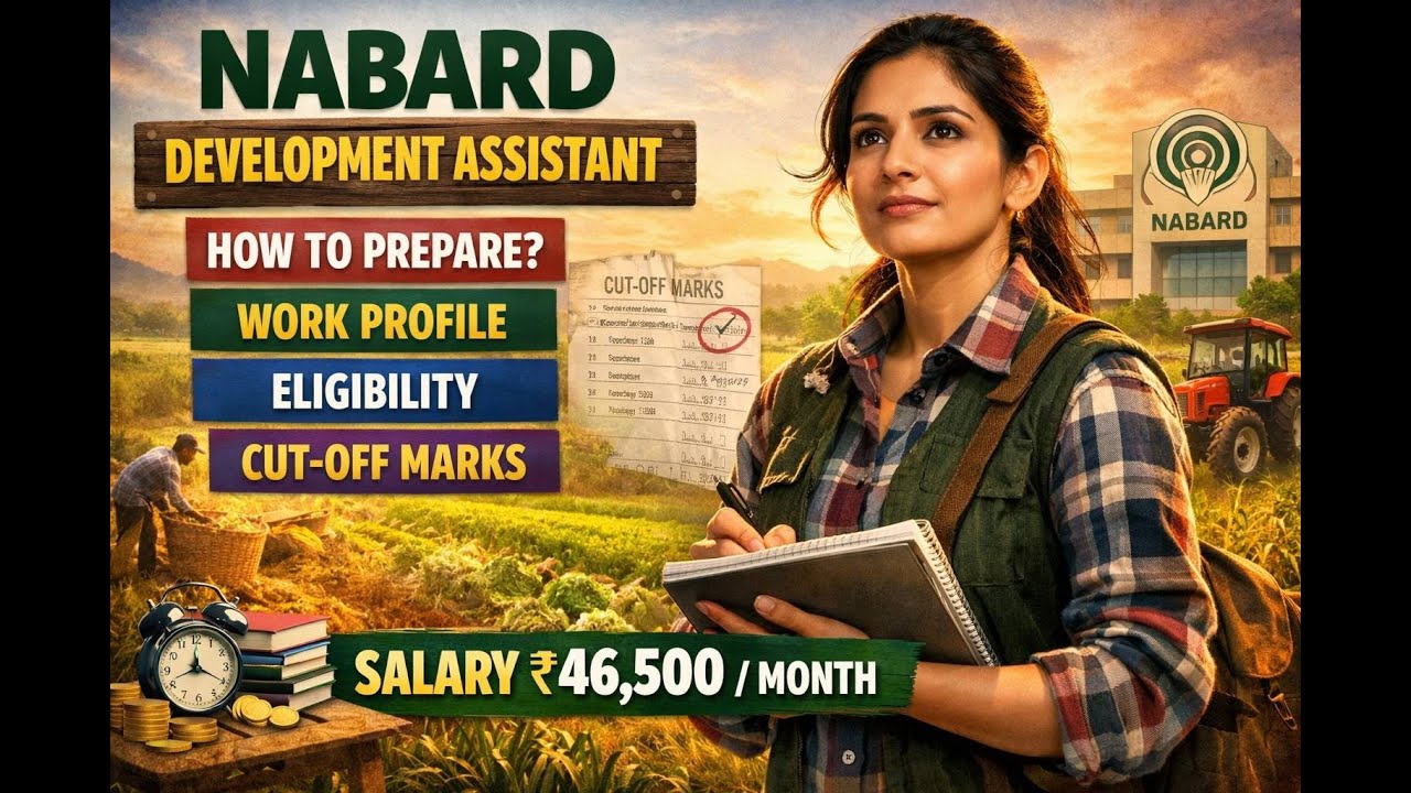 NABARD RECRUITMENT | Development Assistant | Notification Out | Eligibility,Vacancies & Full Details