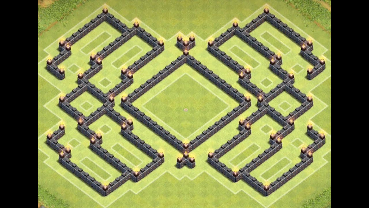 *Clash Of Clans* Town Hall 9 Farming Base Anti GoWipe