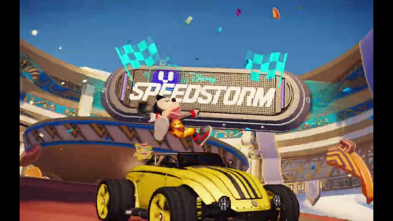 Part 1 of playing Disney SpeedStorm(By Gameloft SE) 