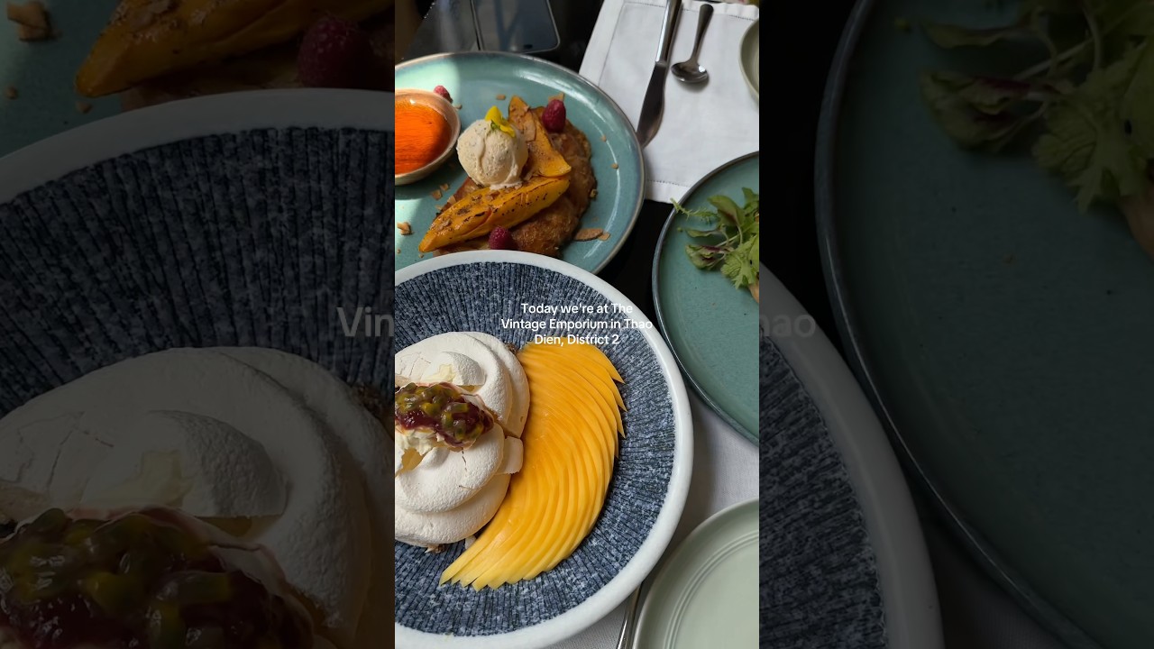 📍 The Vintage Emporium #brunch #breakfastideas #brunchspots #vietnamesefood