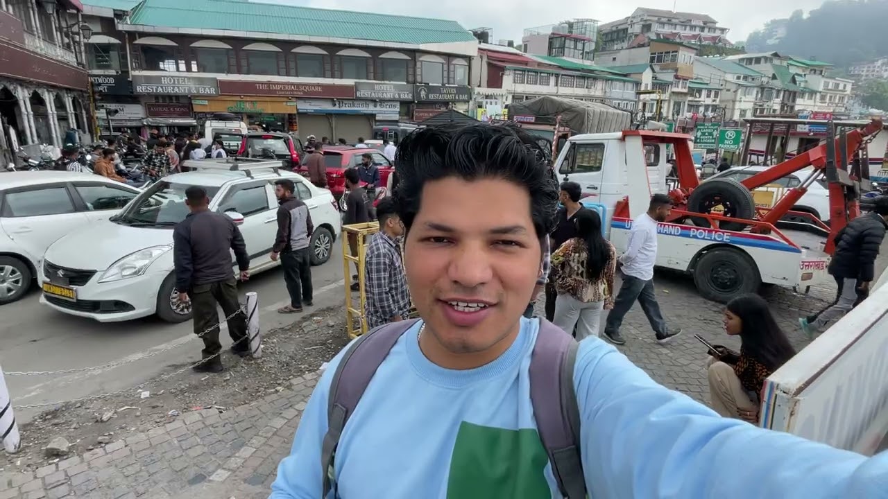 Mussoorie LIVE Saturday 😱 Bhayankar Bheed | Traffic Jam 🚗 Hotel Full | Rainy Weather 🥶 9 May 2026