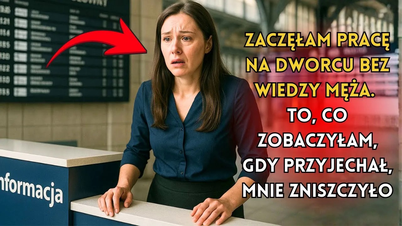 Zaczęłam pracę na dworcu bez wiedzy męża. To, co zobaczyłam, gdy przyjechał, mnie zniszczyło
