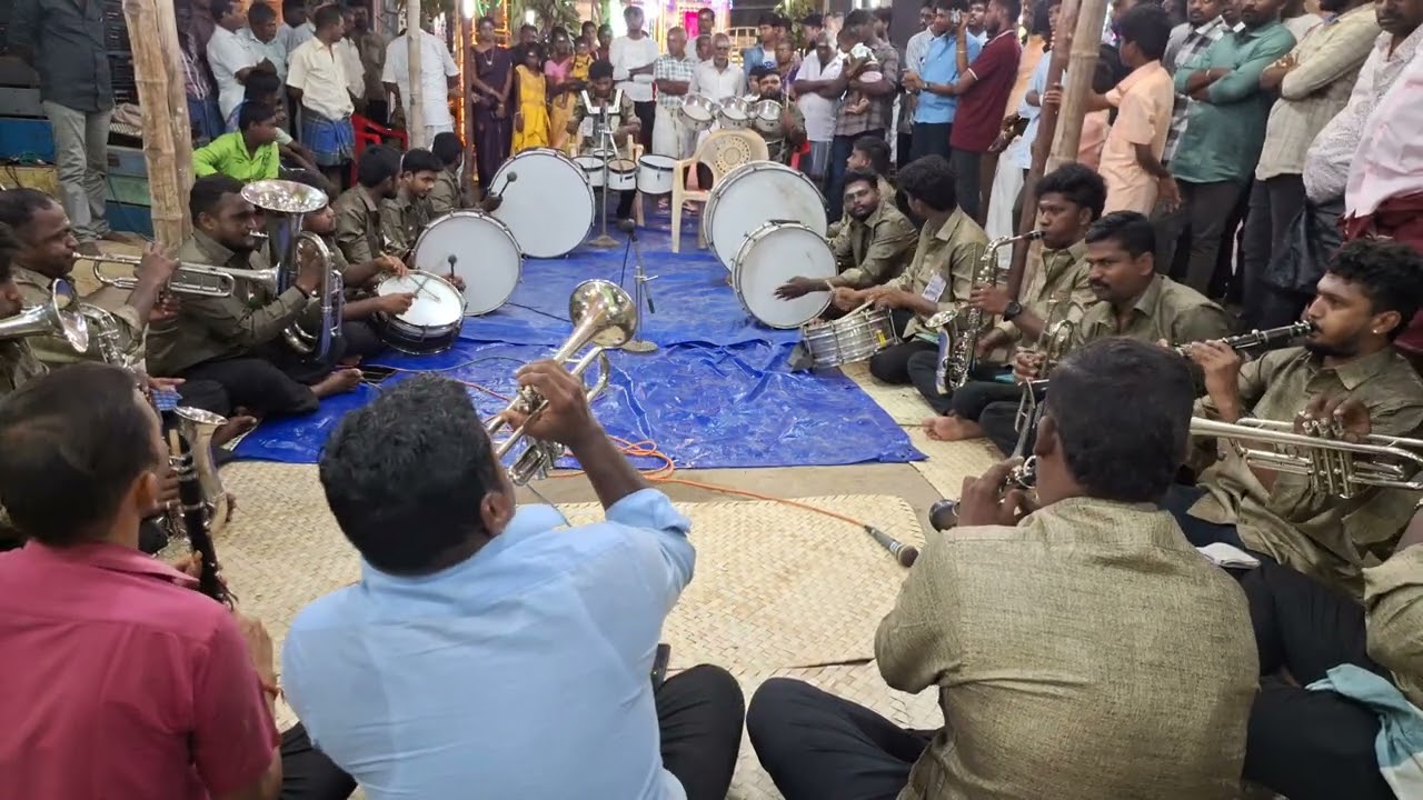 💥🎧என் ஜோடி மஞ்சகுருவி|TRENDING🔥|#chatrapati MULAIKOTTU2024😍|🎺RB BAND🥁|#ilayaraja #band #drums