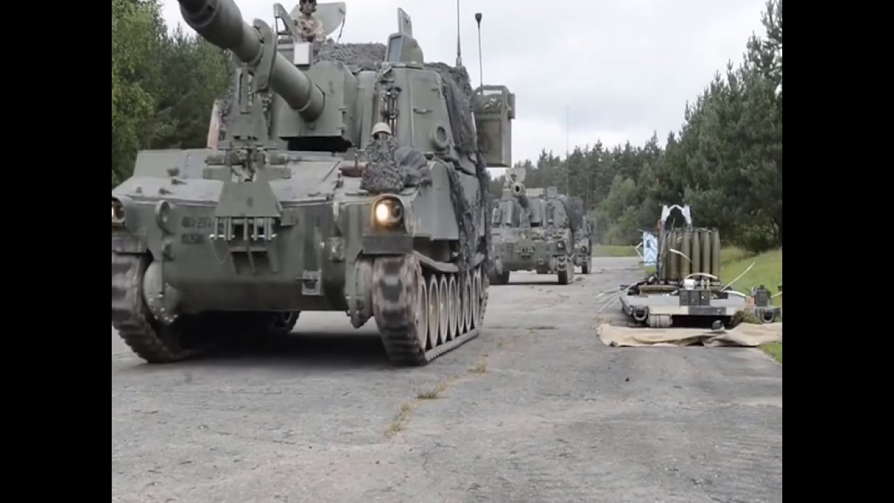 Loading & Direct Fire of the Paladin M109A6