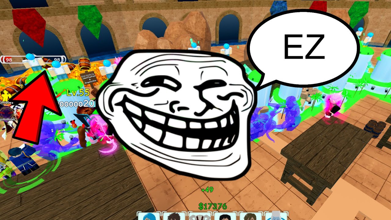 Ultimate TROLL Strategy 2.0 in All Star Tower Defense PVP Roblox! FREE ELO