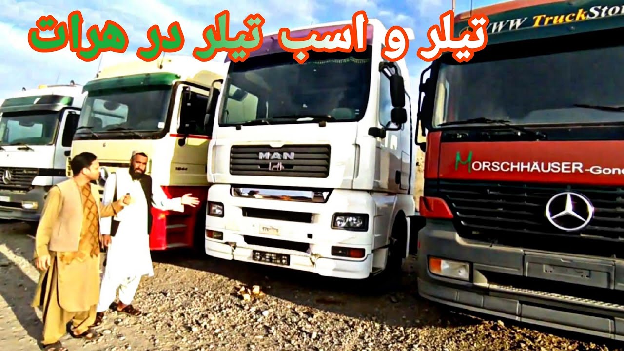 ارزان شدن تیلر و اسب تیلر در شهر هرات# گزارش جدید از اکتروس، آکسور و مان