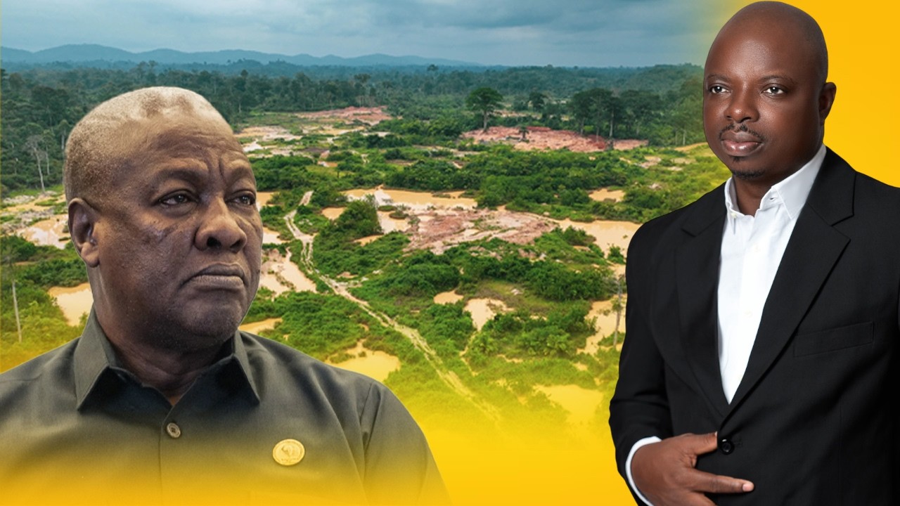 i can't fight galamsey ,Gov't