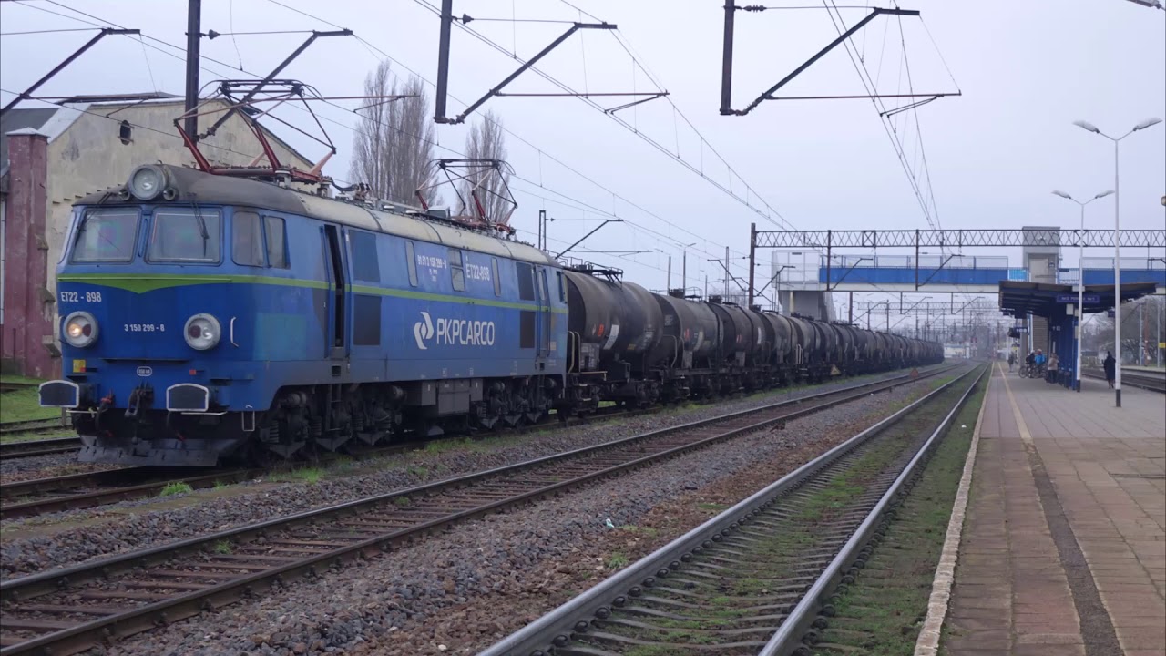 Pociągi w Dąbiu (IC,PR,PKP CARGO)