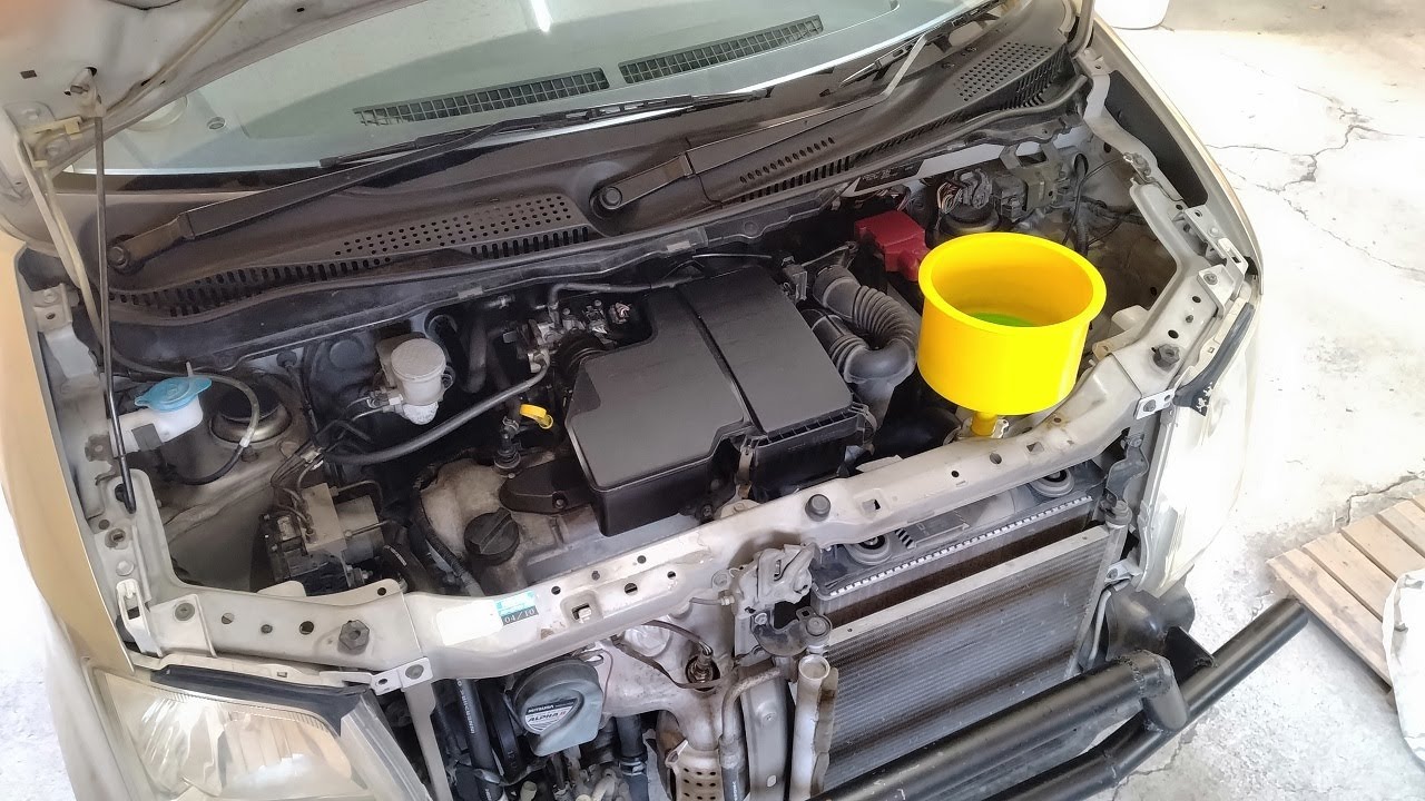 ワゴンR サーモスタット交換 (MH21S 平成17年 NA車)