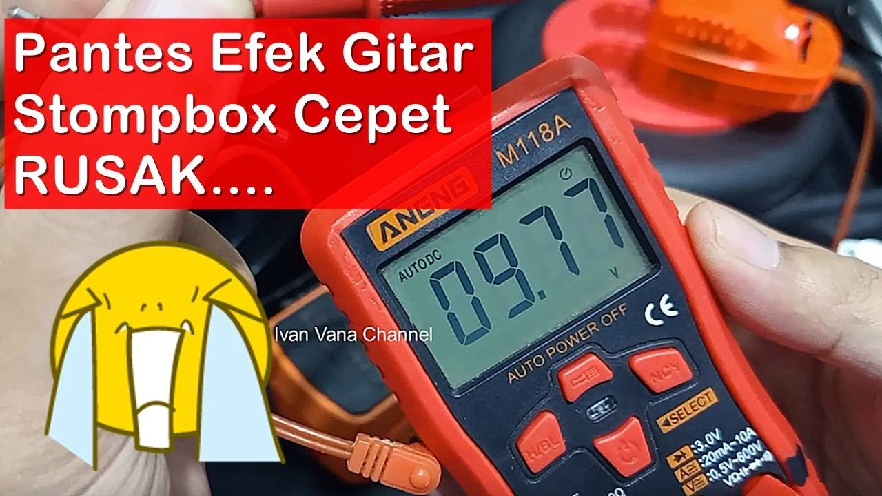 ADAPTOR BEGINI YANG BIKIN EFEK GITAR CEPAT RUSAK