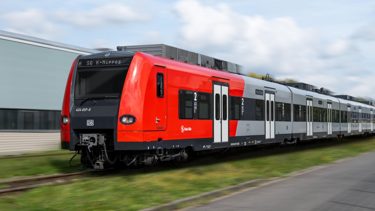 ICH TESTE DIE NEUE S-BAHN IN KÖLN BR-424 FULL VIDEO