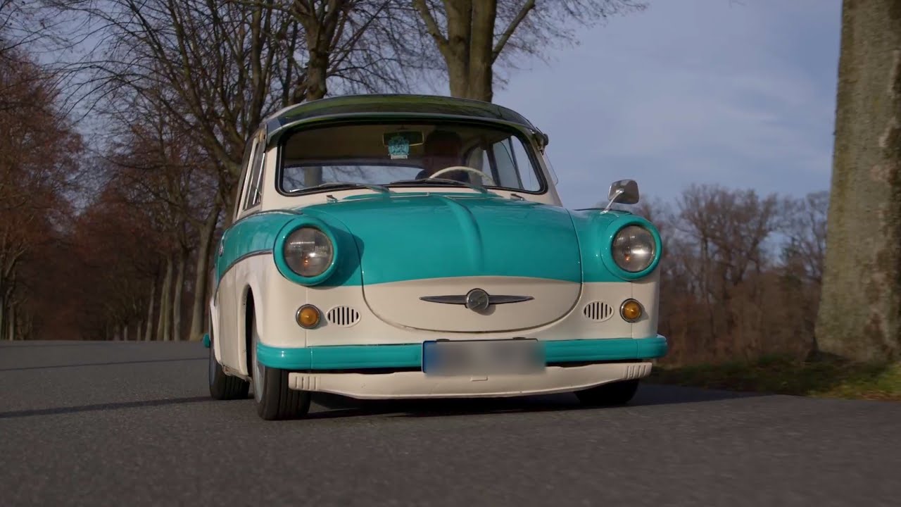 Trabant 500 Tuning | Car Portrait von Tristans tiefergelegten Trabant 500 Projekt + POV Driving