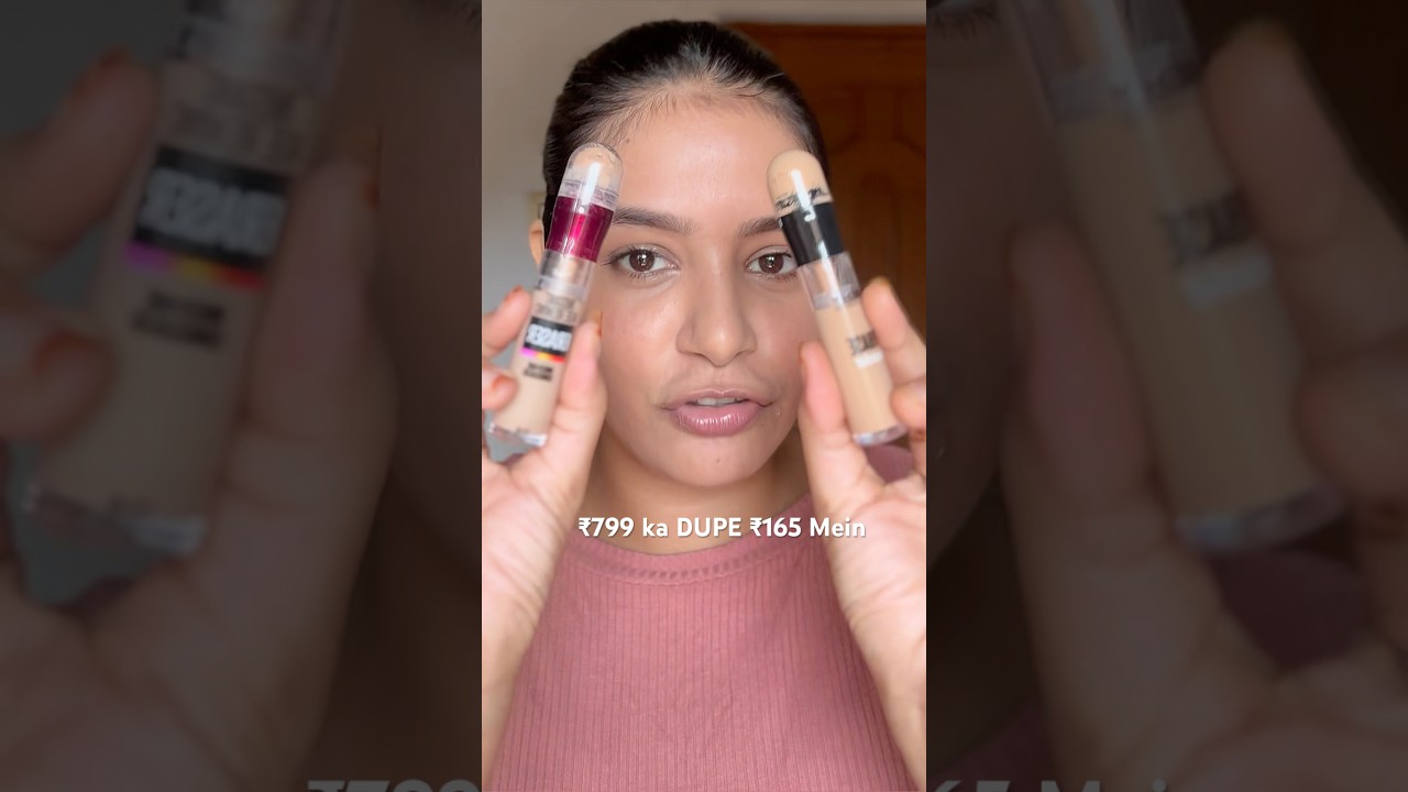 INSIGHT Airbase Concealer |maybelline age rewind concealer dupe under ₹165😱|MAKEUP DUPE!! #shots