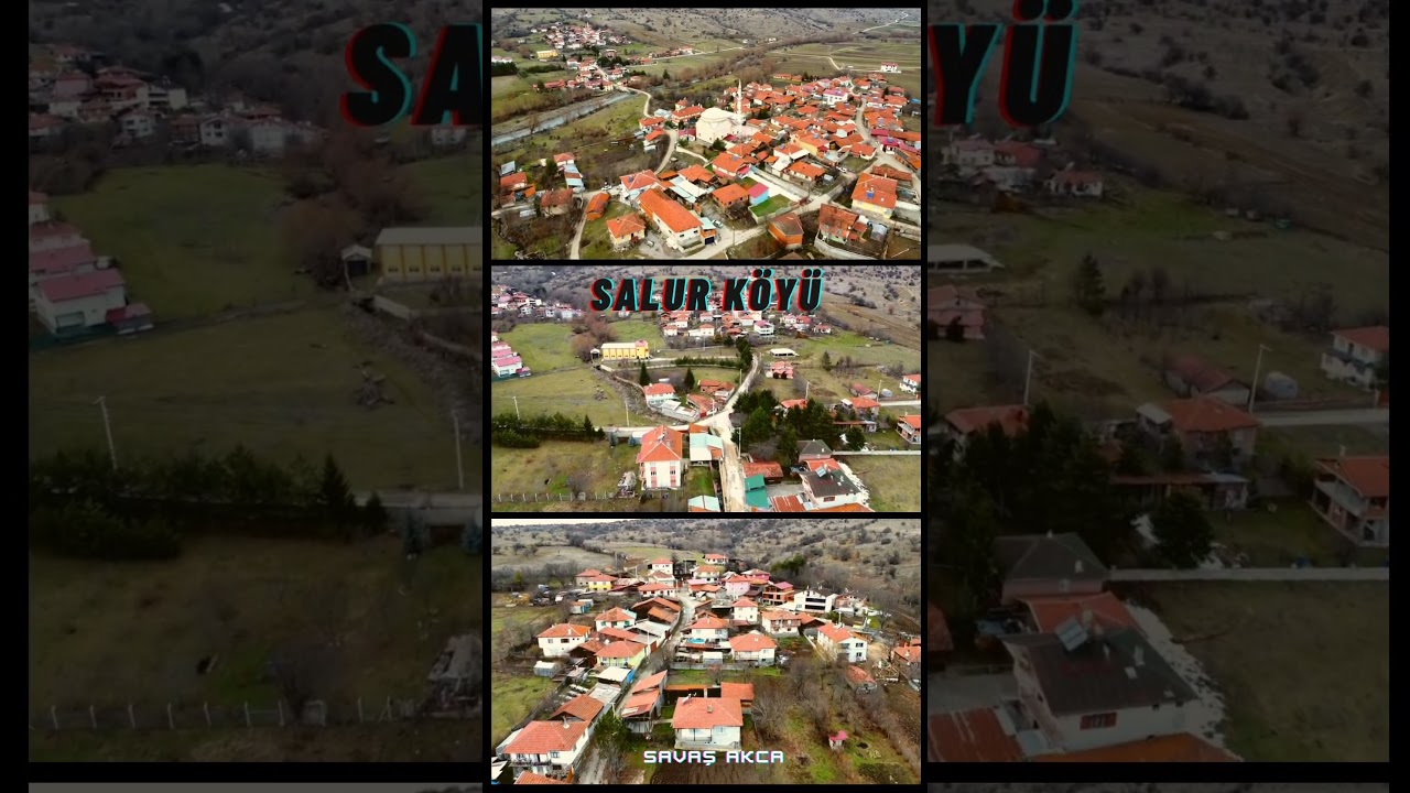 Выстрел с дрона в деревне Салур — Болу, Гереде