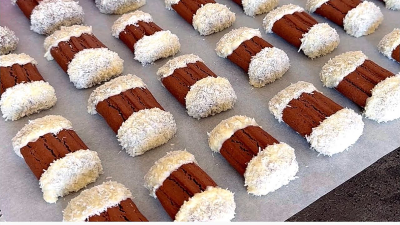 Никогда не устану готовить это вкусное печенье! БЕЗ МАСЛА! Тает во рту. Простой рецепт!