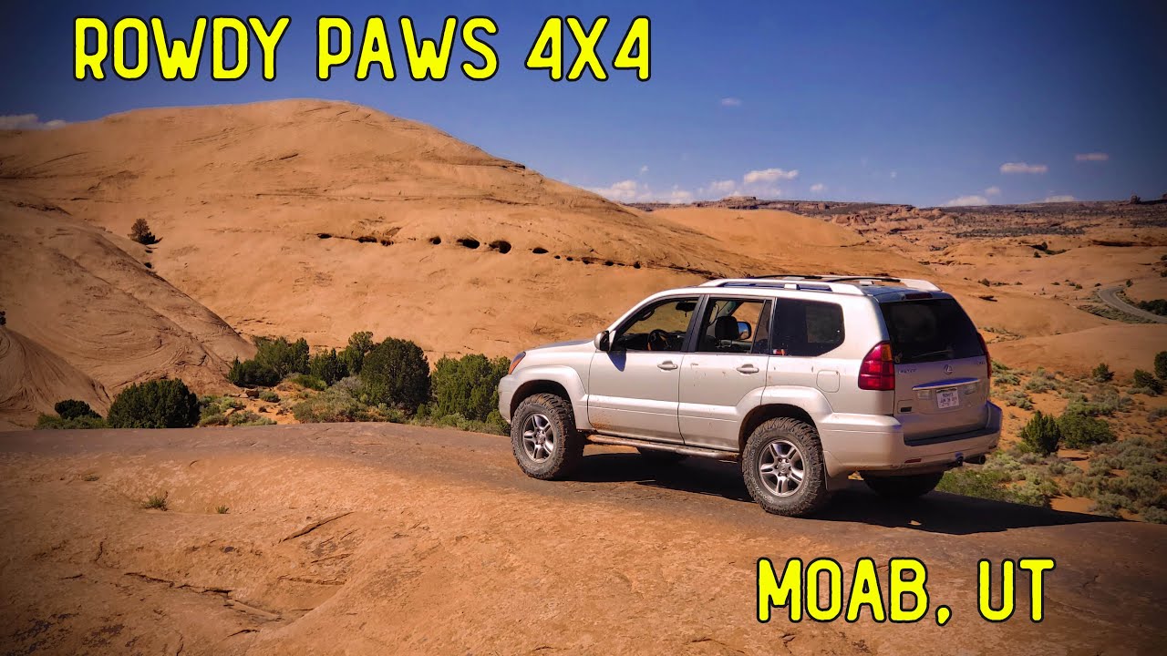 Lexus GX470 Offroading in Moab, UT - Part 1/3