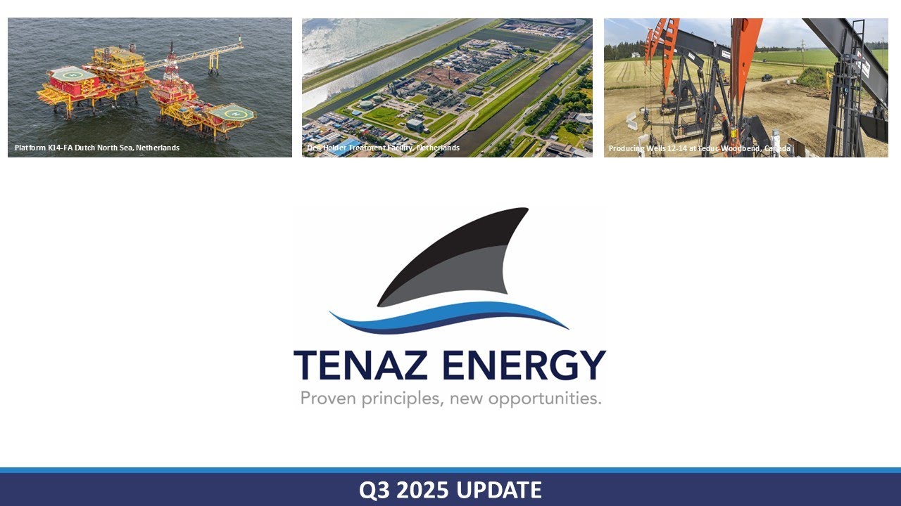Tenaz Energy Corp. Q3 2025 Results