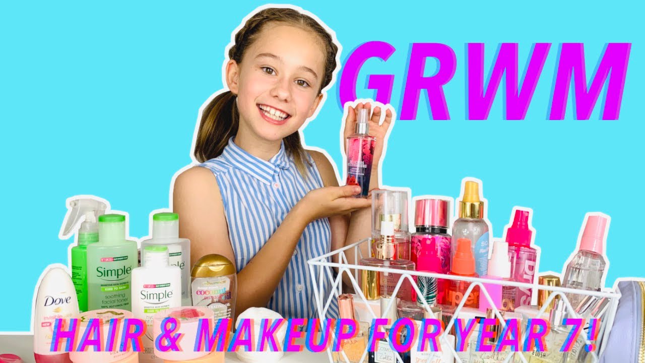 GRWM STARTING YEAR 7 *HAIR & MAKEUP TUTORIAL FOR SECONDARY/HIGH SCHOOL*