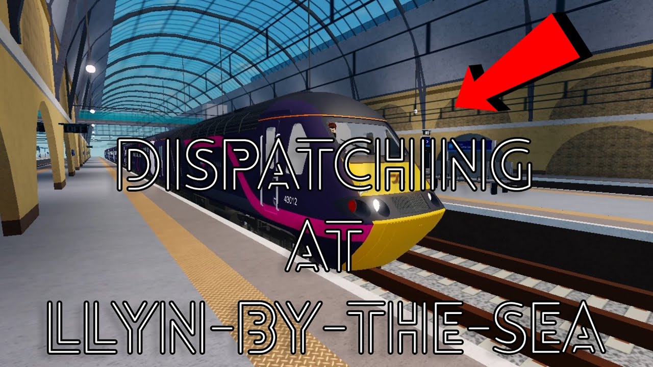 DISPATCHING AT LLYN-BY-THE-SEA!! Roblox - Stepford County Railway