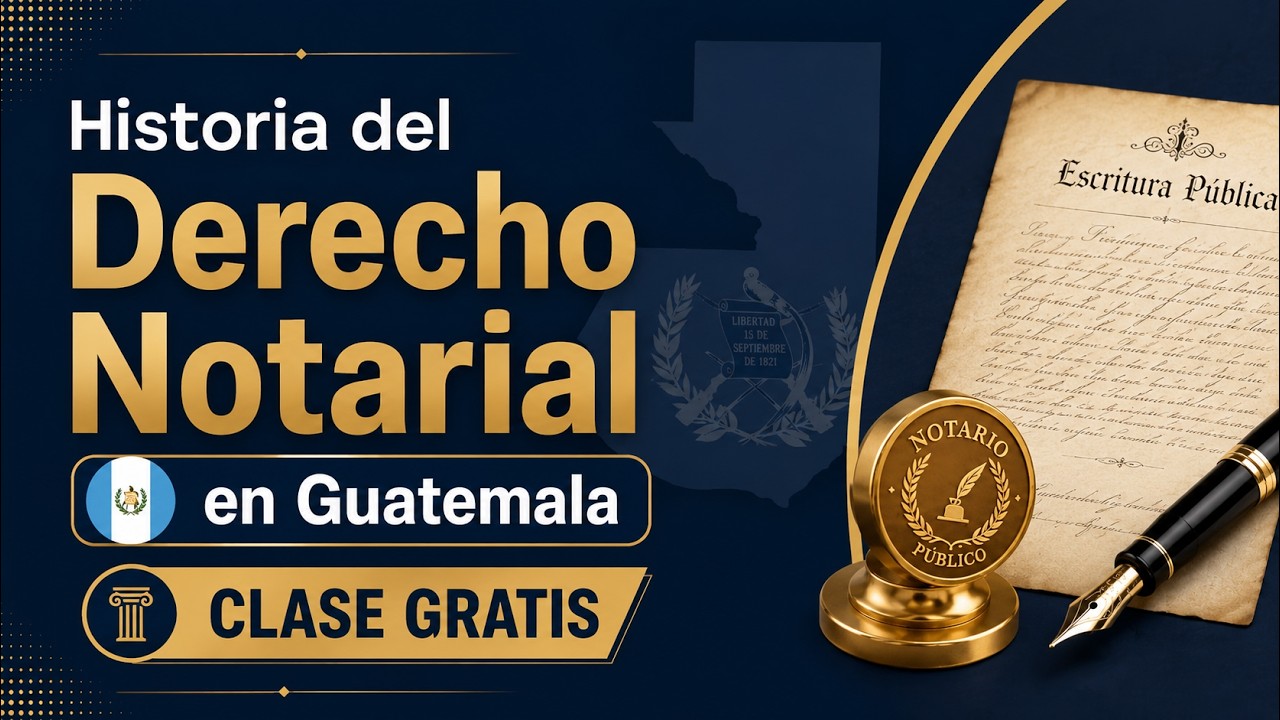 Historia del Derecho Notarial en Guatemala