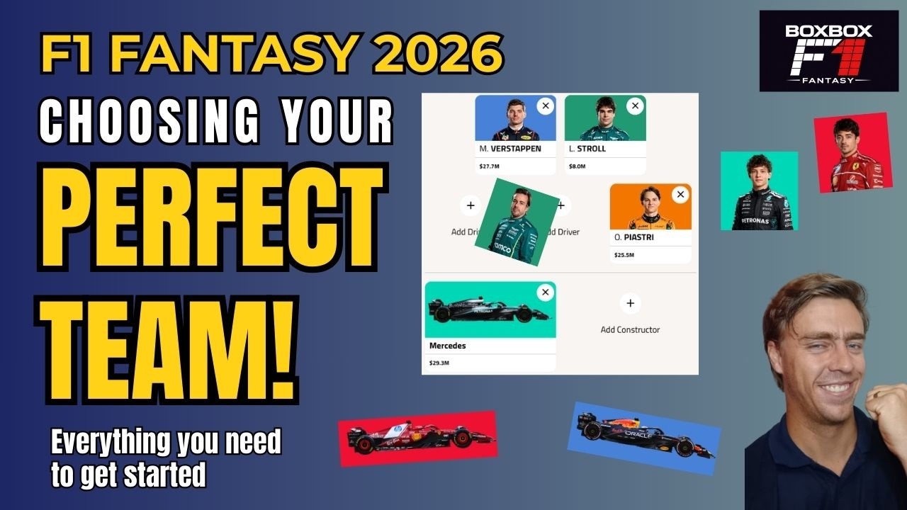 How to Pick the Perfect F1 Fantasy Team 2026 Guide