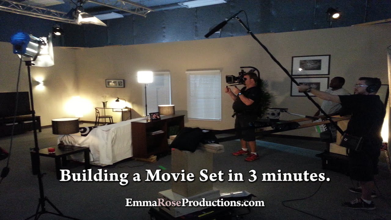 Building a Movie Set in 3 minutes.
