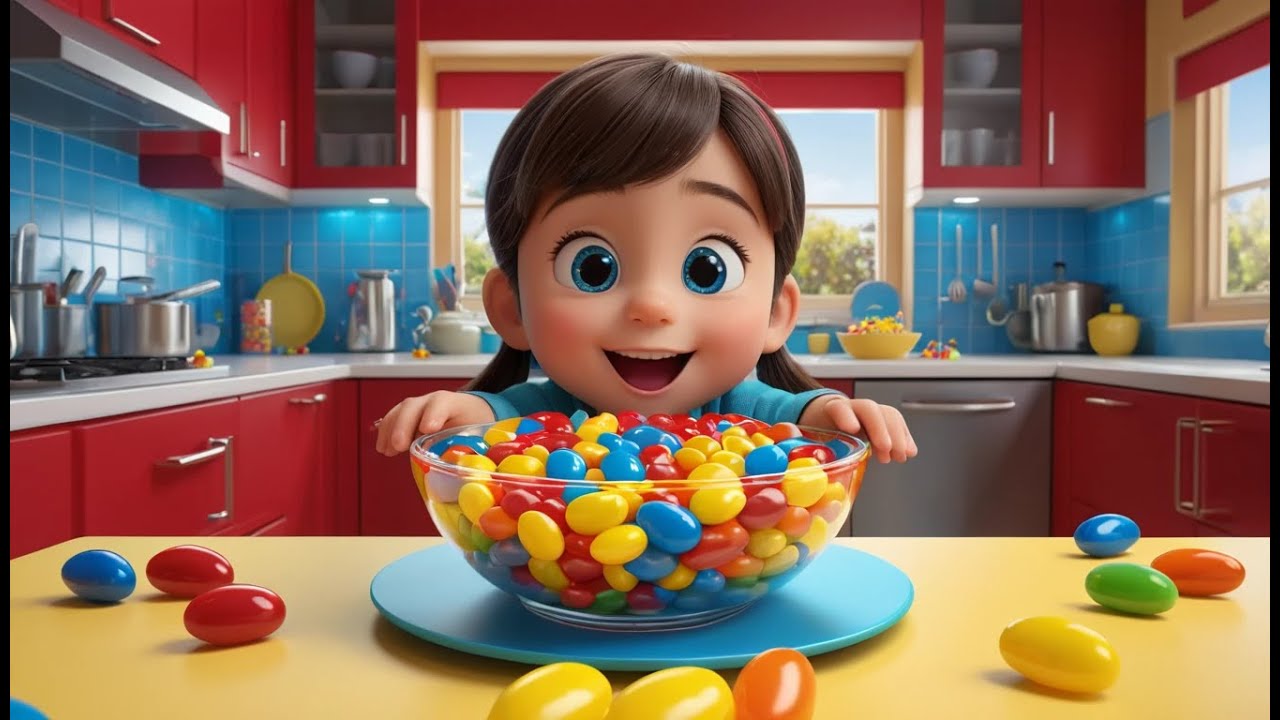 Where Did the Jelly Beans Go? | Fun Nursery Rhyme for Kids | Sing-Along Song