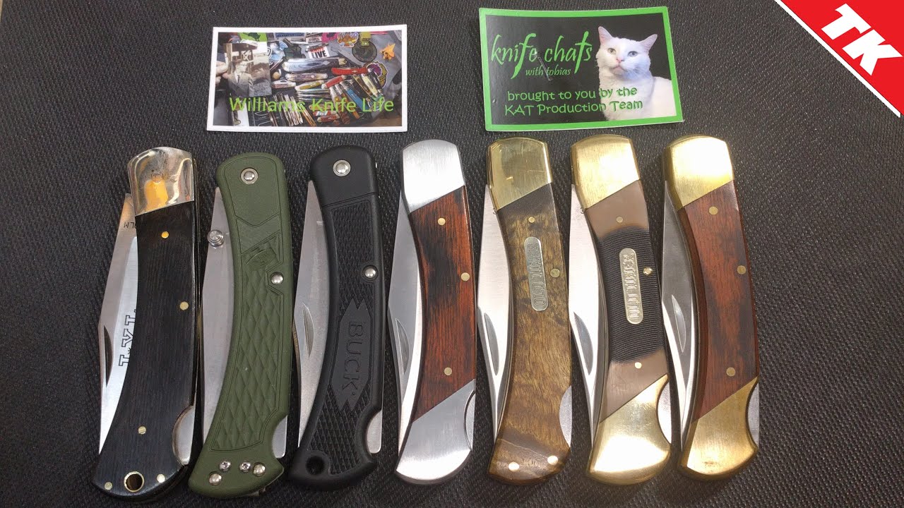 Large Lockback Folding Hunters - Buck, I*XL, Old Timer, Uncle Henry & More - Sticker Shout-outs