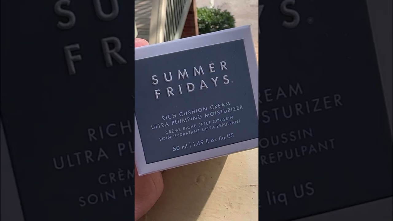 @SummerFridays rich cushion cream ultra plumping moisturizer #summerfridays#moisturizer
