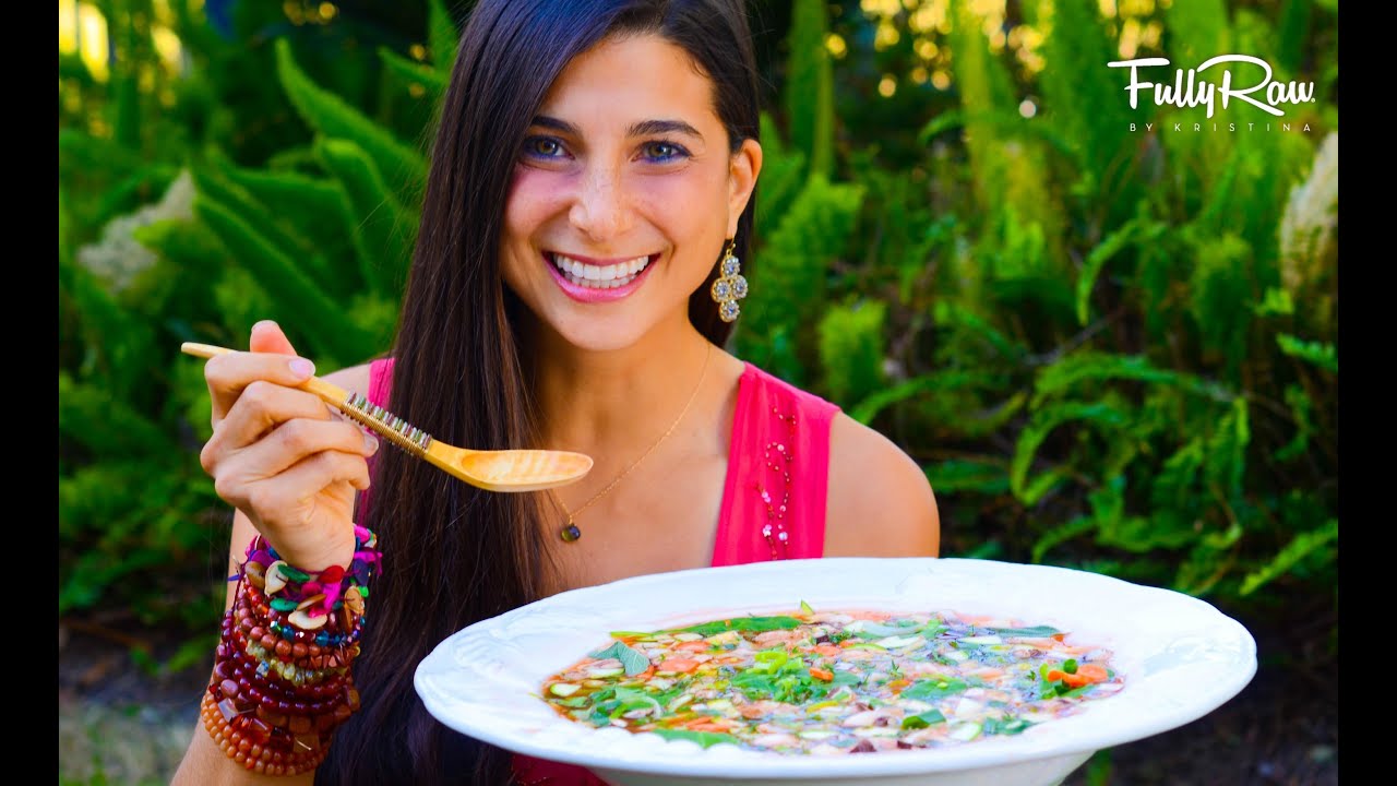 FullyRaw Minestrone Soup!