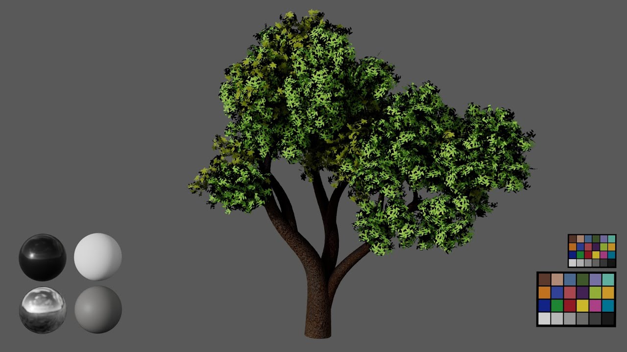 Maya Basics: Tree Demo Pt. 2