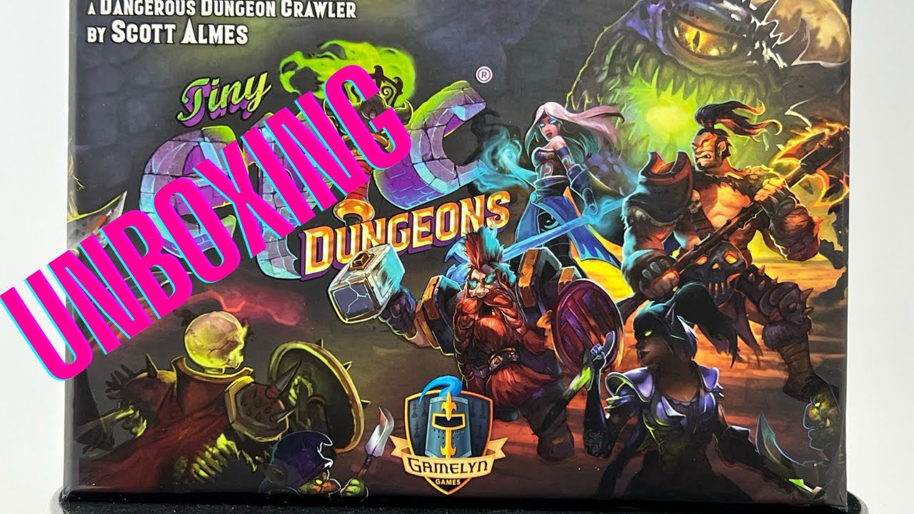 Tiny Epic Dungeons Unboxing