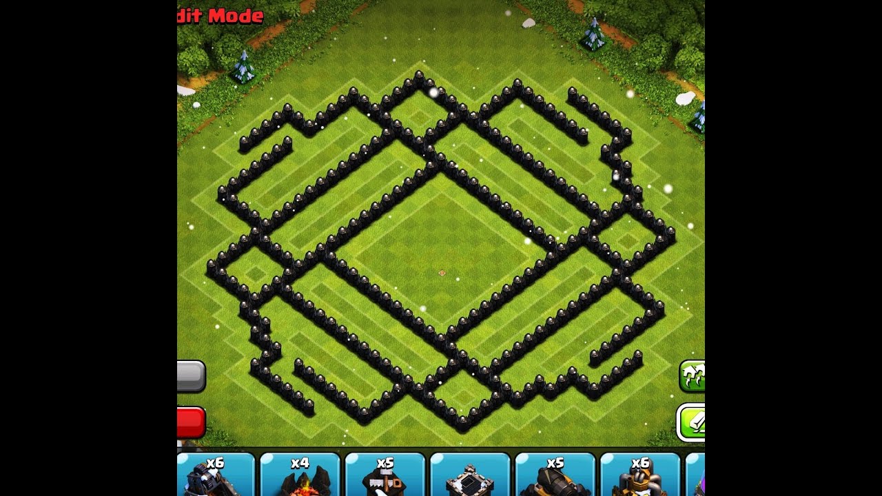 Clash Of Clans - EPIC TOWN HALL 9 (TH9) Trophy Base !