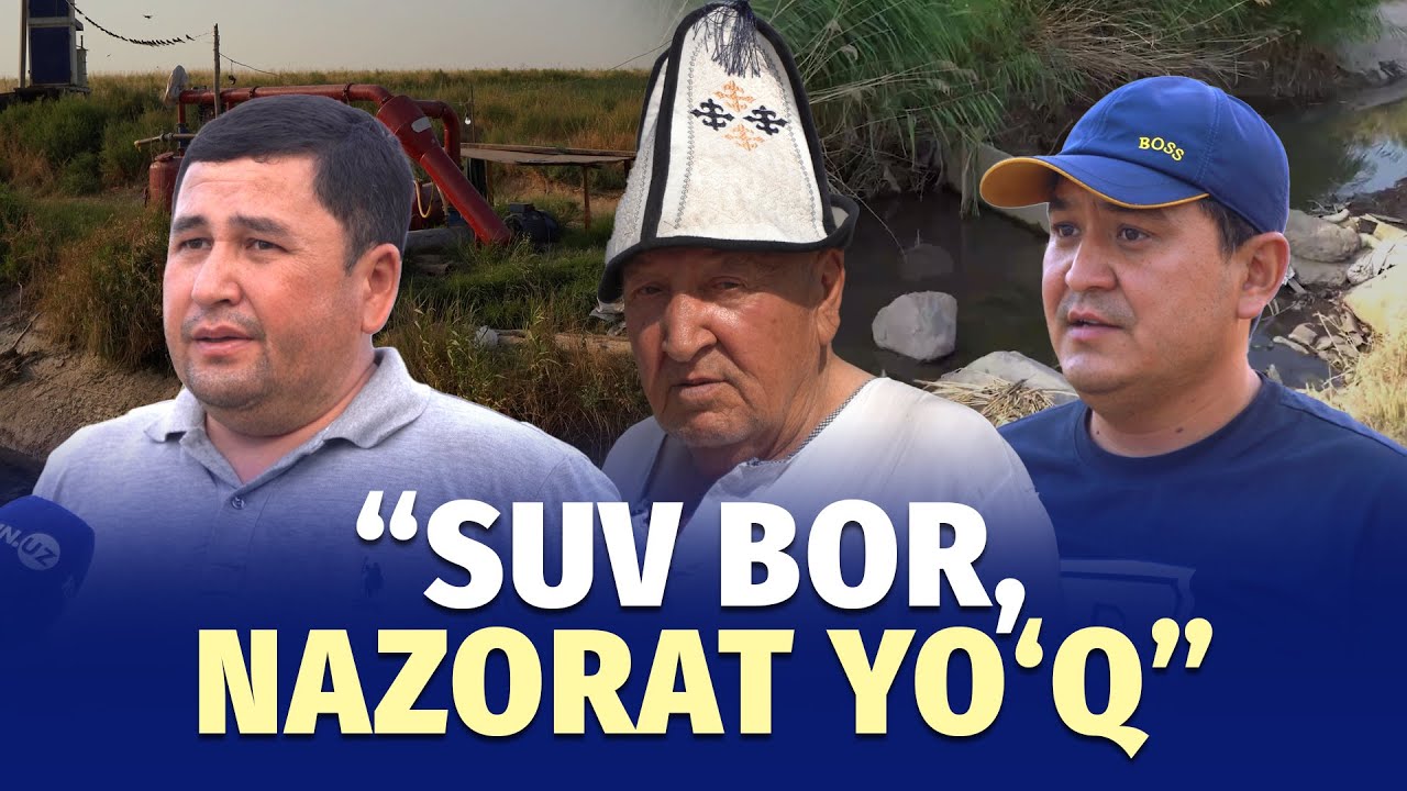 Ohangarondagi suv taqchilligi: fermerlar kanaldagi qo&lsquo;shimcha quloqlardan norozi