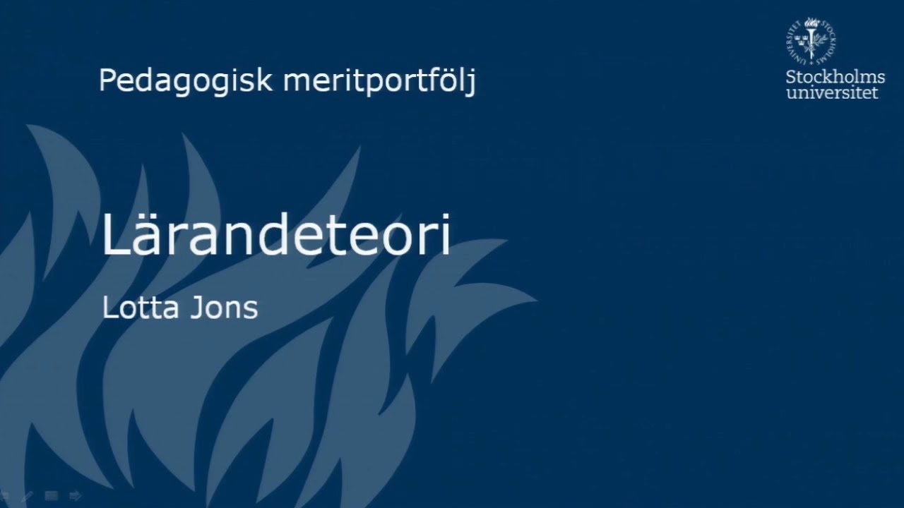 Lärandeteori