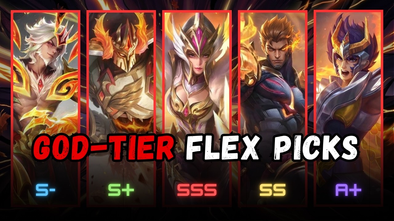 10 Flex Heroes That Can HARD CARRY Solo Queue in MLBB!