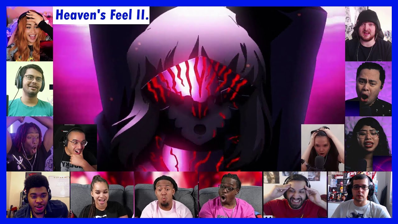 Fate/Stay Night Heaven's Feel II. Lost Butterfly Reaction Mashup