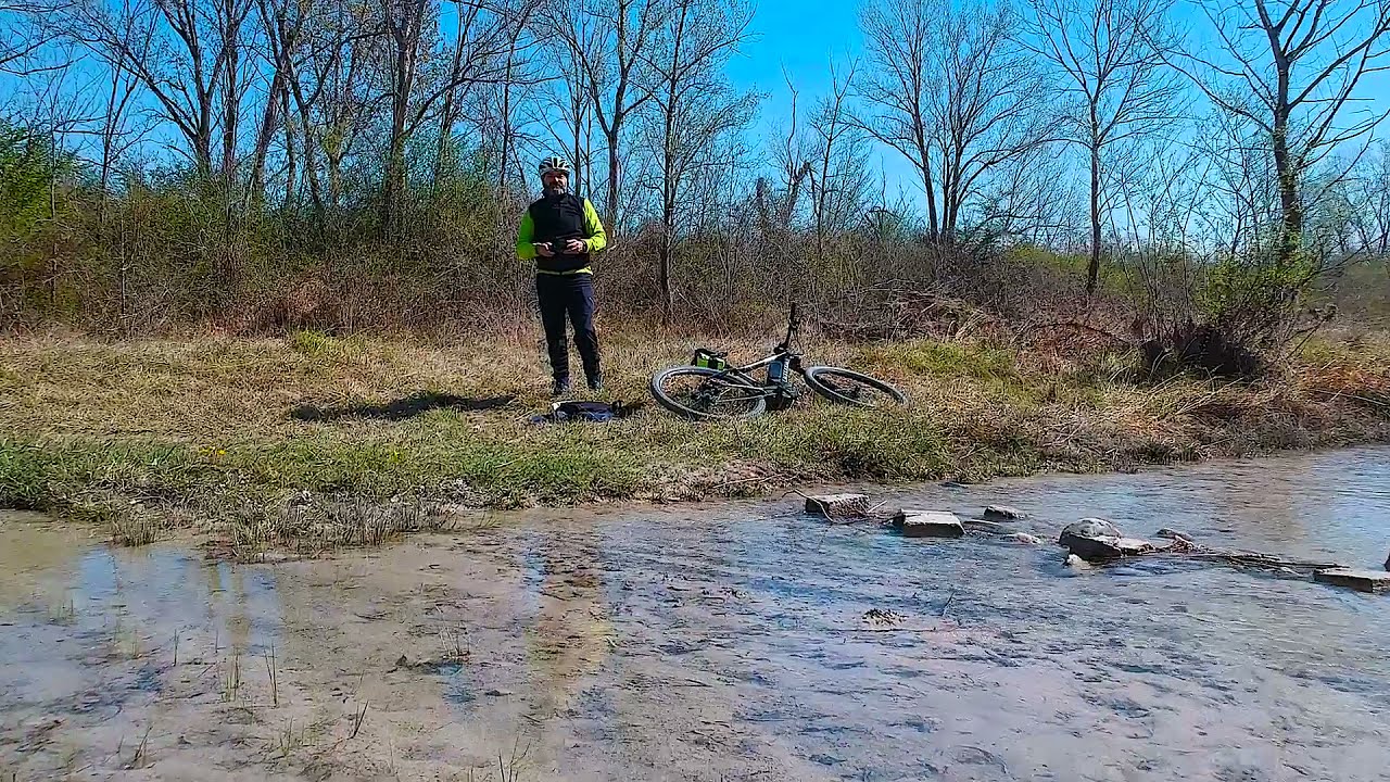 magredi cellina meduna con drone e emtb
