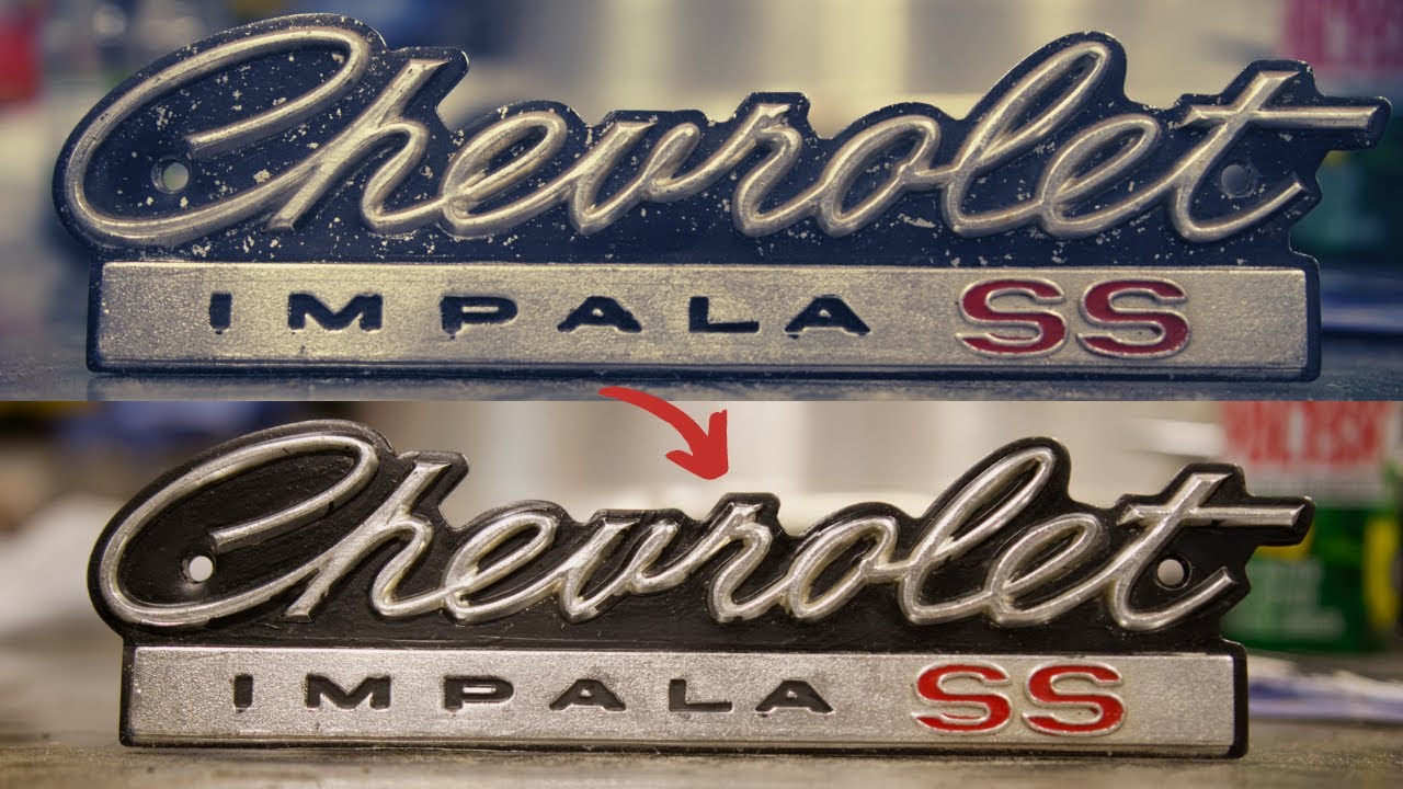 DIY Emblem Restoration for Classic Cars Muscle Cars: Chevrolet Impala SS
